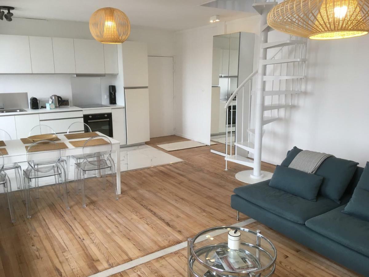 Le Balmoral Exceptionnel Duplex T4 Coeur De Ville A 2 Minutes De La Plage 勒图凯－巴黎普拉日 外观 照片